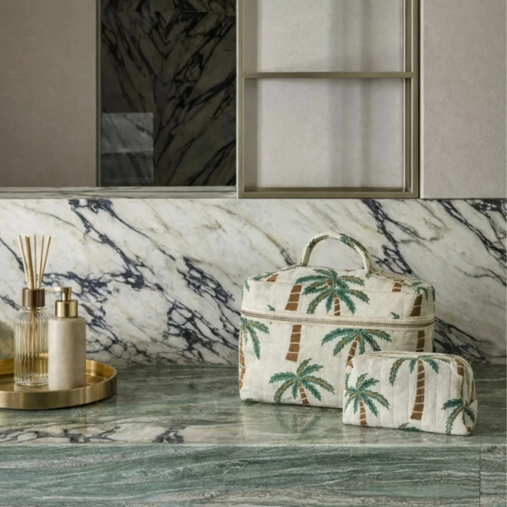 Alternative view of KHUS Palm Holiday Vanity & Pouch Set