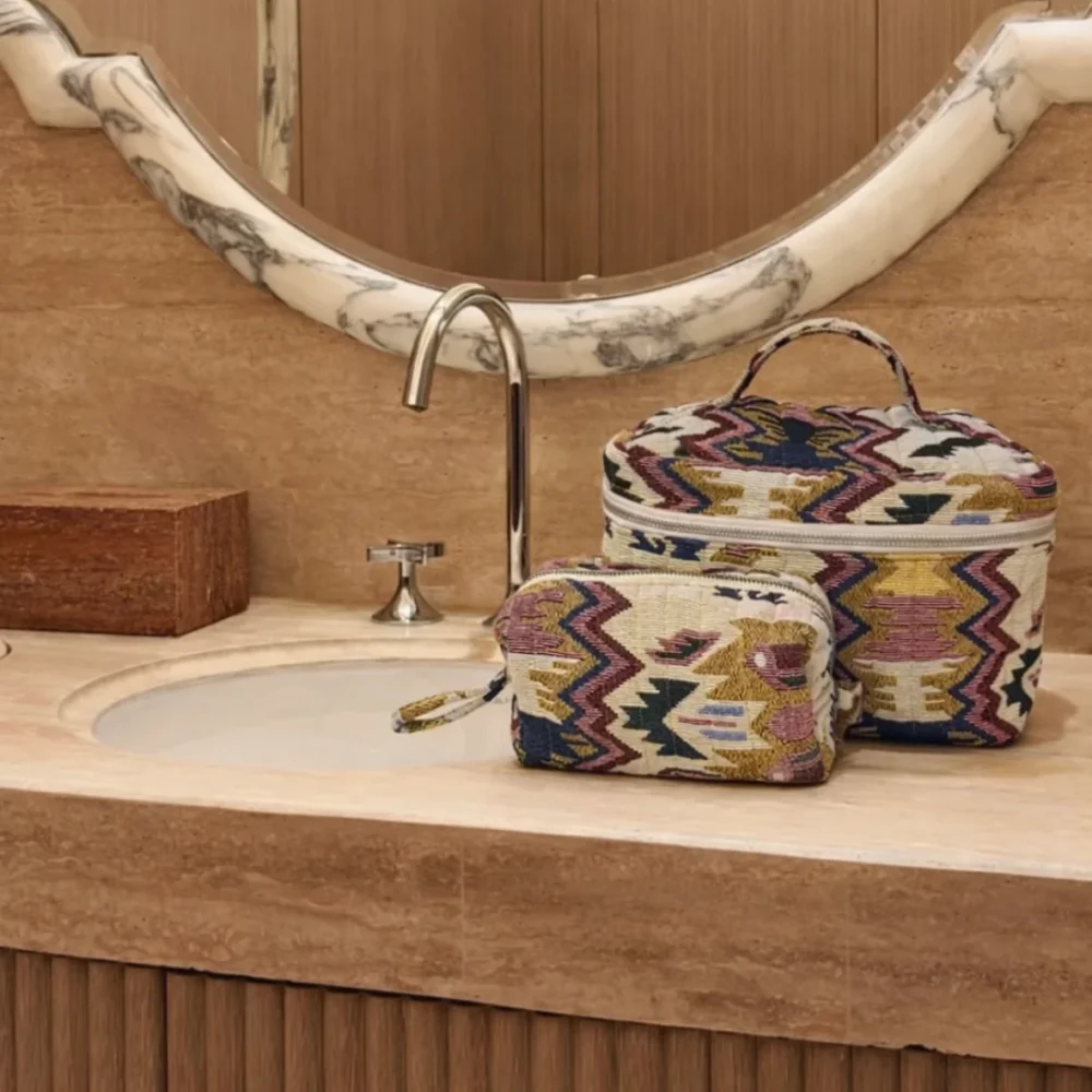 Alternative view of KHUS Western Chic Vanity & Pouch Set
